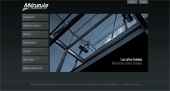 Desktop Screenshot of mensulaingenieros.com